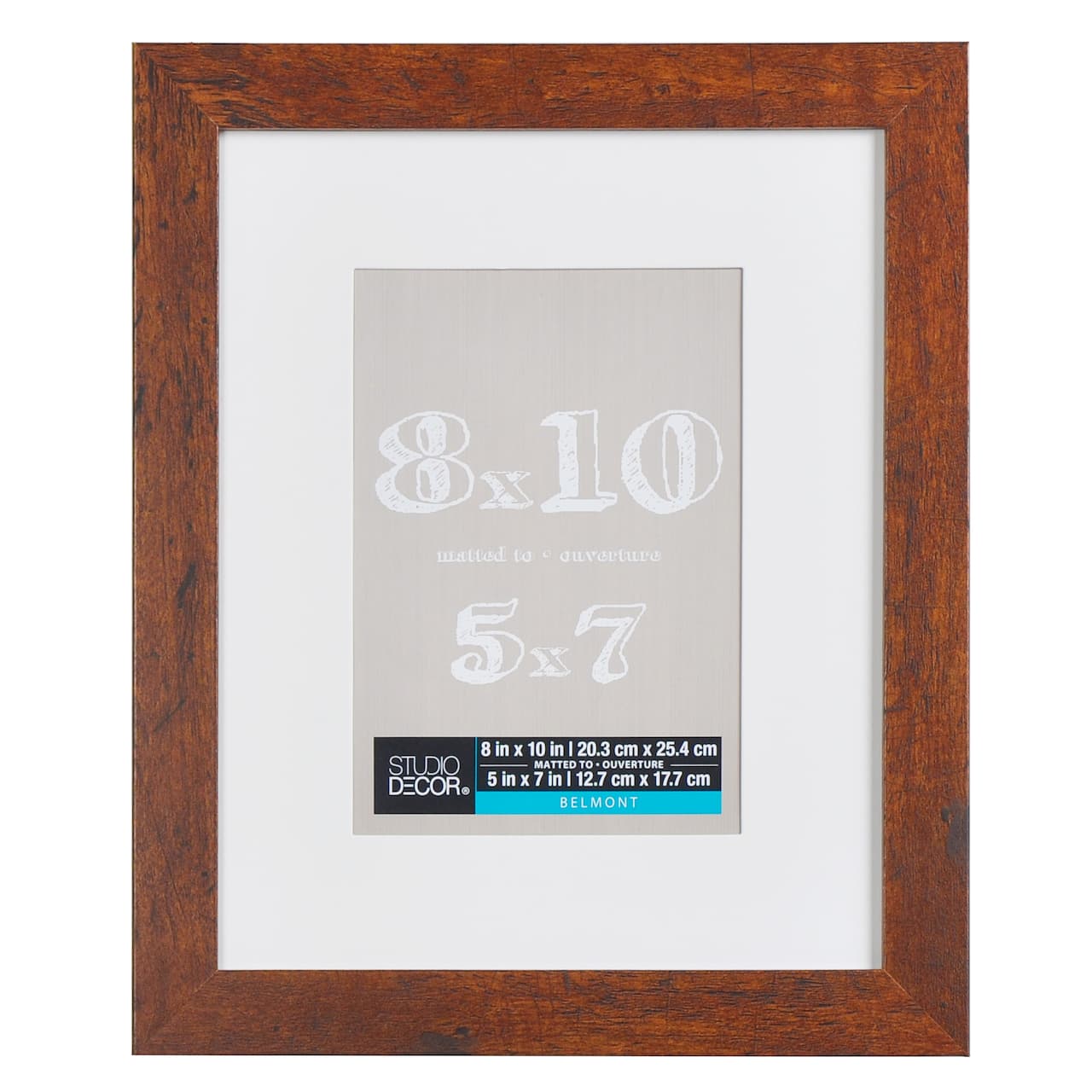 8 Pack: Honey Belmont Frame with Mat by Studio Décor®